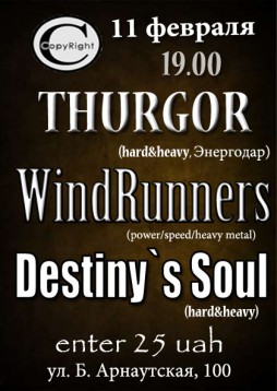 Thurgor & WindRunners & Destinys soul