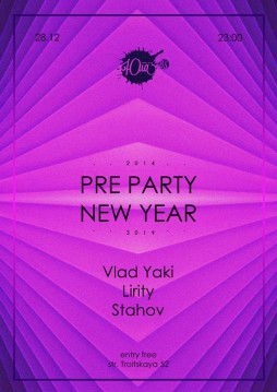 Pre Party New Year
