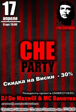 CHE Party 17.4.15