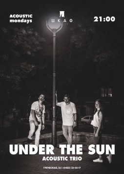 Under The Sun acoustic trio  