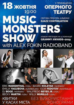 MUSIC MONSTERS SHOW with Alex Fokin Radioband
