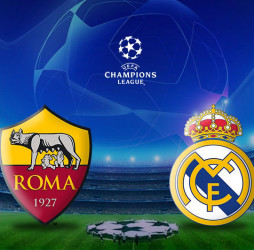 Трансляция матча Лиги Чемпионов Рома - Реал Мадрид