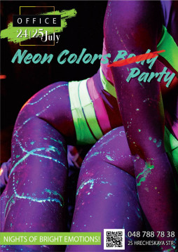 Neon Colors Body Party